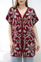 Half Sleeve Patterned Knitwear Cardigan - 2