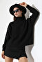 High-Necked Soft Textured Knit Sweater - 2