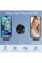 2 Pack Wireless Lapel Microphone with Charging Case, Noise Reduction, for iPhone & Android, Lightning/USB-C - 3