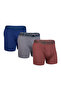 Mens Boxer Color Outer Elastic 3 Pack