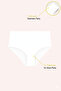 2-Piece Women's High Waist Laser Cut Bato Panties – Non-Marking, Seamless, Comfortable Underwear - 308 - 4
