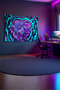 Jujutsu Kaisen Horizontal Wall Covering – Anime-Themed Quality Fabric Room Decor Tapestry Wall Carpet - 2