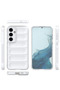 Sptrns Samsung Galaxy S24 Case Optimum Silicone (222122) - Cream - 2