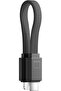 USB-C TO LIGHTNING 3A DATA CHARGING NYLON BRAIDED CABLE 15CM BLACK - 3