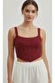 Cider Strapless Bustier with Drawstring