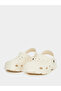 Vamp Perforated Solid Heel Strap Clogs - 3