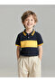 Boys Color Block Polo T-Shirt - 6
