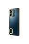 Redmi 13C Case Camera Protection Logo Displaying Omsy Omega Cover - Black - 5