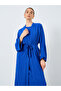 Solid Open Front Abaya with Inner Sleeveless Dress - 3