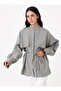 Balloon Sleeve Tunic - Gray - Mrs Poleen - 2