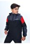 Boy's Sport Printed Hooded Raincoat - 3