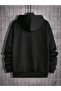 Double Hooded and Crew Neck Me & You Printed Sweatshirt for Couples - 5