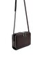Coffee - Coffee Plain Women's Crossbody Bag Sp888 - 2