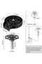 High pressure automatic cup washing device - 2