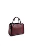 Burgundy - Burgundy Plain Women's Handbag Sp1133 - 4