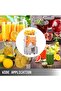 Lnlscle Commercial Juicer Machine, Stainless Steel Body, Transparent Mask, Automatic Masticating Ext - 7