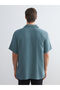 Petrol standard fit short sleeve men's shirt from plus-store - 4
