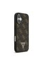 iPhone 17 Compatible Case Original Licensed Pu Leather 4g Patterned Triangle Logo Cover Black - 2