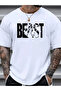 Stylish Plus Size Men's T-Shirt with Unique Print Design - Comfortable Polyester, Machine Washable, Round