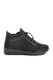 Black Emerald Lock Lace-Up Women's Boots 293113 Z - 2