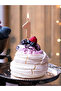 Birthday candle number 1, rose gold, 4.5cm - 2