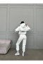 Flasenty Printed Oversized 3-Thread Hooded Tracksuit Set - 4