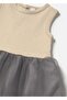 Baby Girl Dress Set Beige 2808 - 4