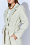 Belted Long Cashmere Coat - Stone |   Mkw385556-01 - 6