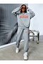 'size b' Michigan Design Oversize Tracksuit Set - 2