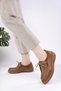 Genuine Leather Women's Casual Shoes Dc2646 - 3