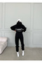 Flasenty Printed Oversized 3-Thread Hooded Tracksuit Set - 6
