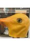 Orange Funny Duck Head Party Prom Joke Scary Creepy Latex Surprise Face Mask - 2