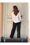 Design Loose Fit Relax Pants Women Black - 5
