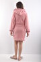 100% Bamboo Women's Hooded Embroidered Dressing Gown / Bathrobe - 4
