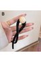 Vintage Retro Stylish Black Pearl Hair Clip 11cm - Bun Clip Hairpin - 3