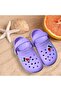 Girls Boys Booties Eva Label Cross Slippers & Sandals
