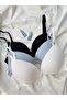 Cotton Unpadded Unpadded 3-Piece Recovery Bra
