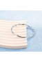 316L Tarnish Free Stainless Steel Bamboo Model Women's Bracelet Bangle Handcuffs - 6