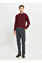 Normal Waist Normal Leg Slim Fit Anthracite Men's Trousers Ace001261371_Atr - 2