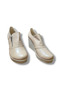Wedge Heel Side Zipper Shoes - 3