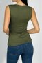 Women's Zero Sleeve Crew Neck Bodysuit Green - 8