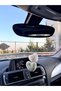 Plush Hearts Rearview Mirror Ornament Green White Hearts Plush Rearview Mirror Ornament