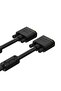 VGA 15 Pin (3C+6) Monitor Cable, 1920 x 1080P Resolution, Gold-Plated, 1.5 M, Black | Y-C503G - 2