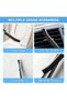 11-Piece Crevice Cleaning Brush Set, Hard Bristle Scrub Tools for Kitchen, Bathroom - 5