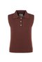 3X2 Sleeveless Polo Neck Knitwear