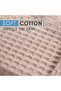 Hotel-Quality Unisex Cotton Waffle Bathrobe – Quick-Dry Robe with Belt & Pockets, Free Size – Beige - 4