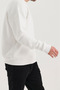 Men's Crew Neck Casual Ecru Sweatshirt - 5