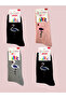 6-Pack of Girls' Towel Socks - 4