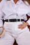 4 cm Oxide Buckle Women's Belt Trouser Belt Classic Belt Jeans Belt - 2
