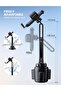 Car Phone Holder Cup Holder - Longer Neck Adjustable [Thick Cases Friendly], Car Cell Phone - 6